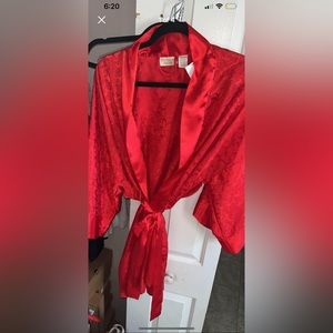 Vintage Victoria secret robe